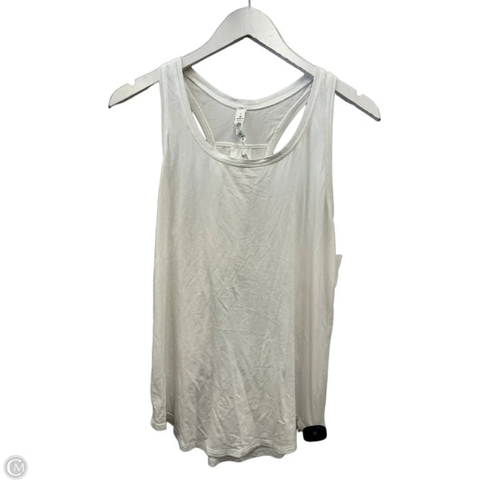 Athletic Tank Top By Lululemon In White, Size: M
