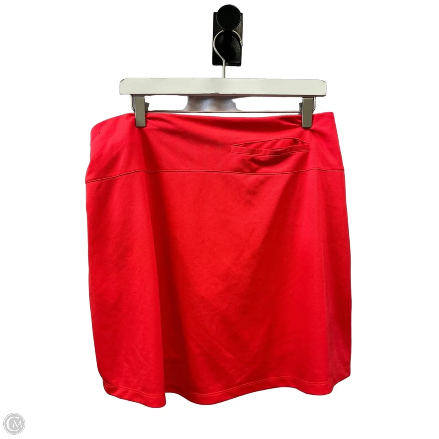 Athletic Skort By Nike Apparel In Orange, Size: Xl