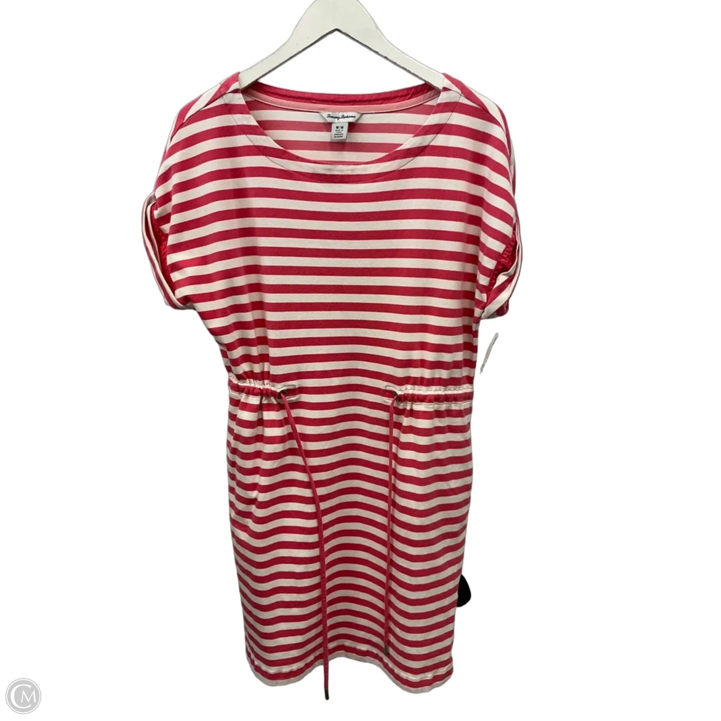 Dress Casual Short By Tommy Bahama In Pink & White, Size: M