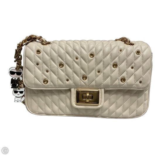 Handbag Designer By Karl Lagerfeld, Size: Medium