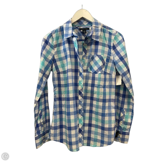 Top Long Sleeve By Tommy Hilfiger In Blue, Size: S