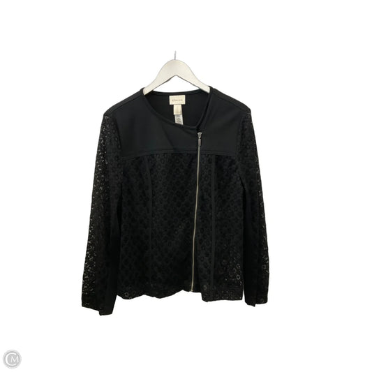 Blazer By Chicos In Black, Size: L
