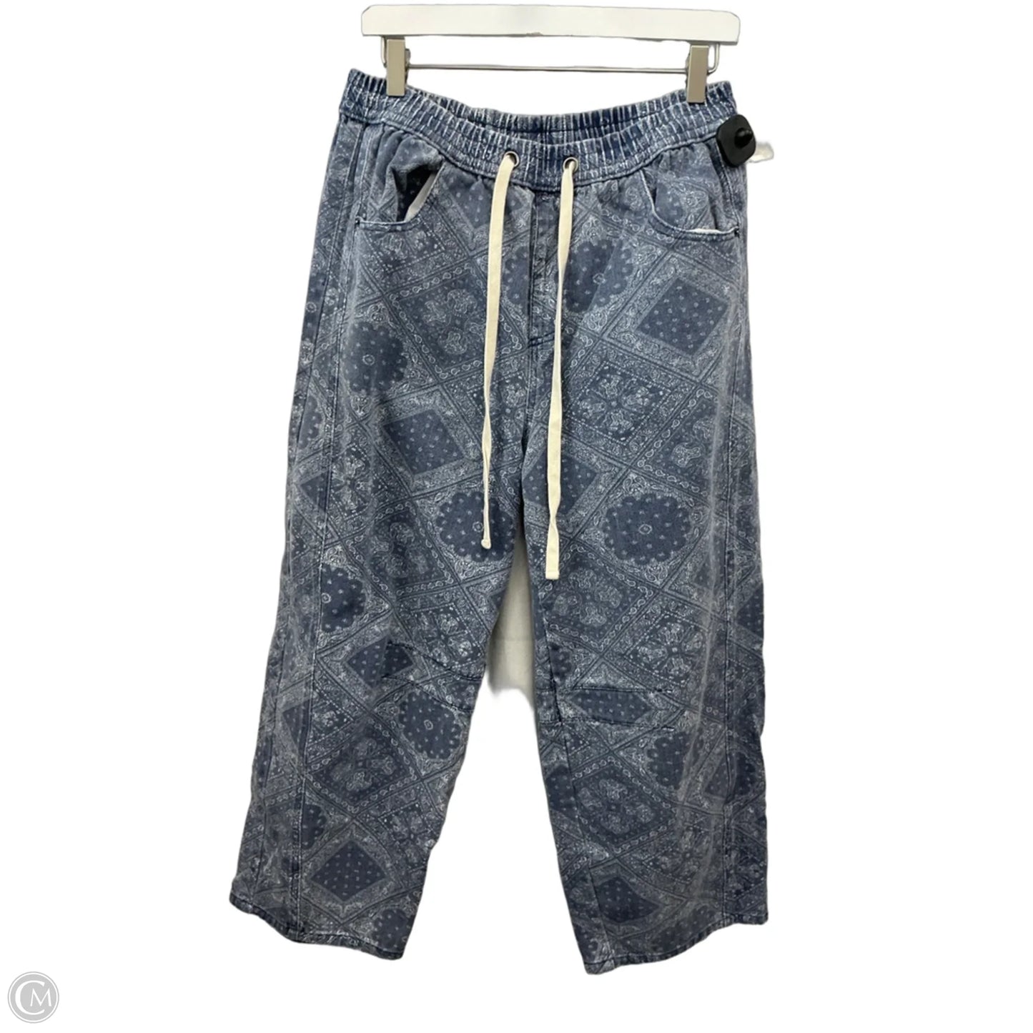 Jeans Wide Leg By Mittoshop In Blue Denim, Size: 6
