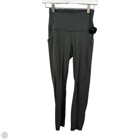 Athletic Leggings By Lululemon In Grey, Size: S