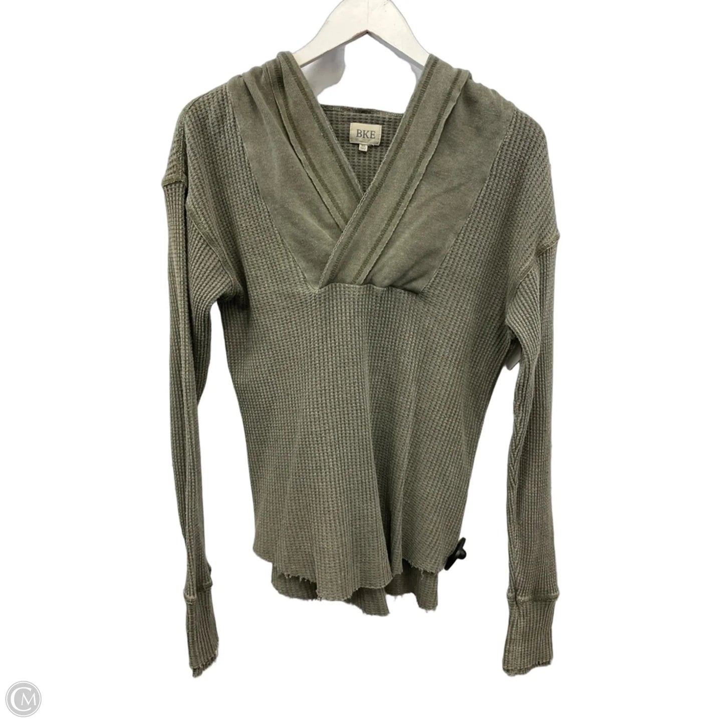 Top Long Sleeve By Bke In Green, Size: Xs