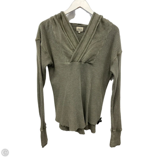 Top Long Sleeve By Bke In Green, Size: Xs