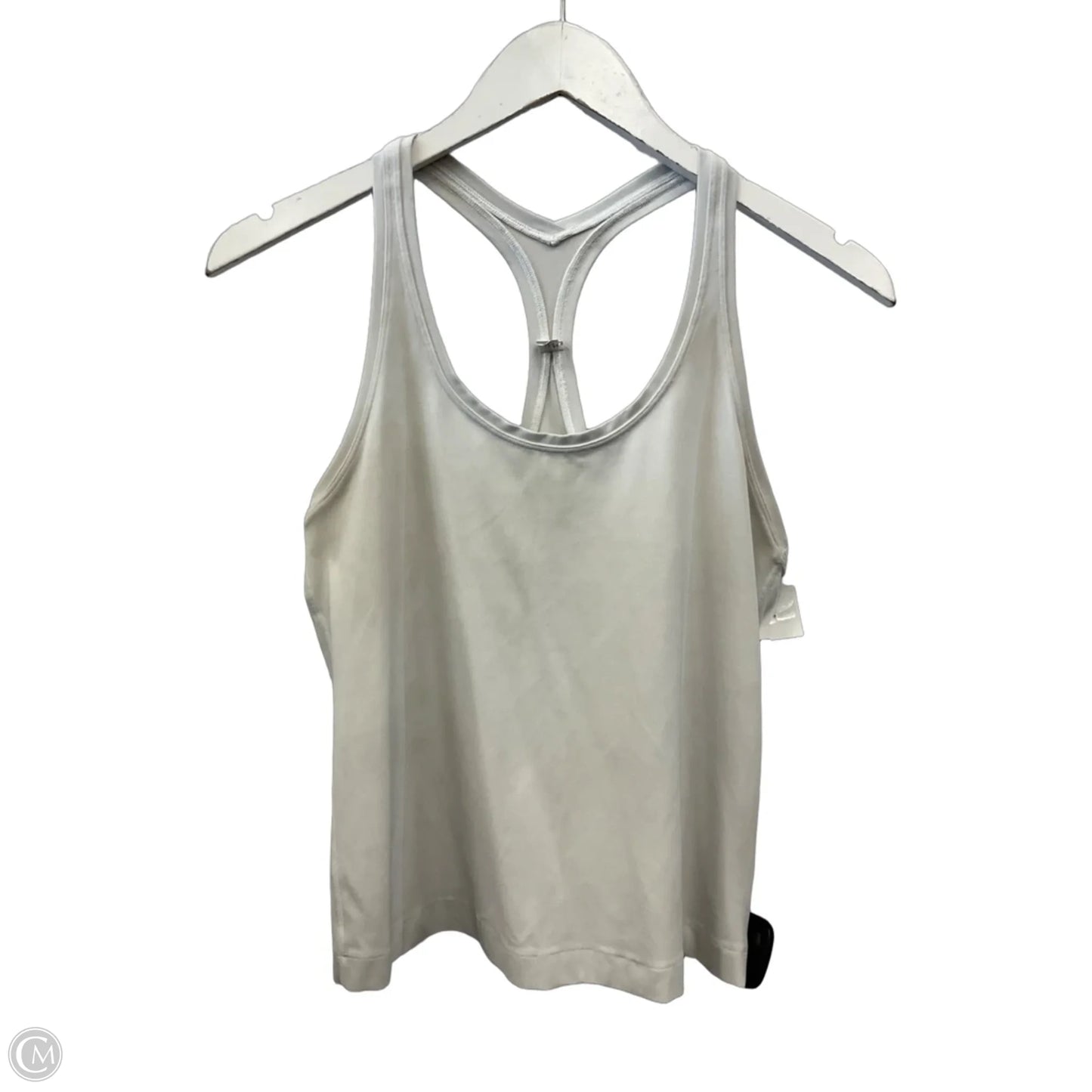 Athletic Tank Top By Lululemon In White, Size: M