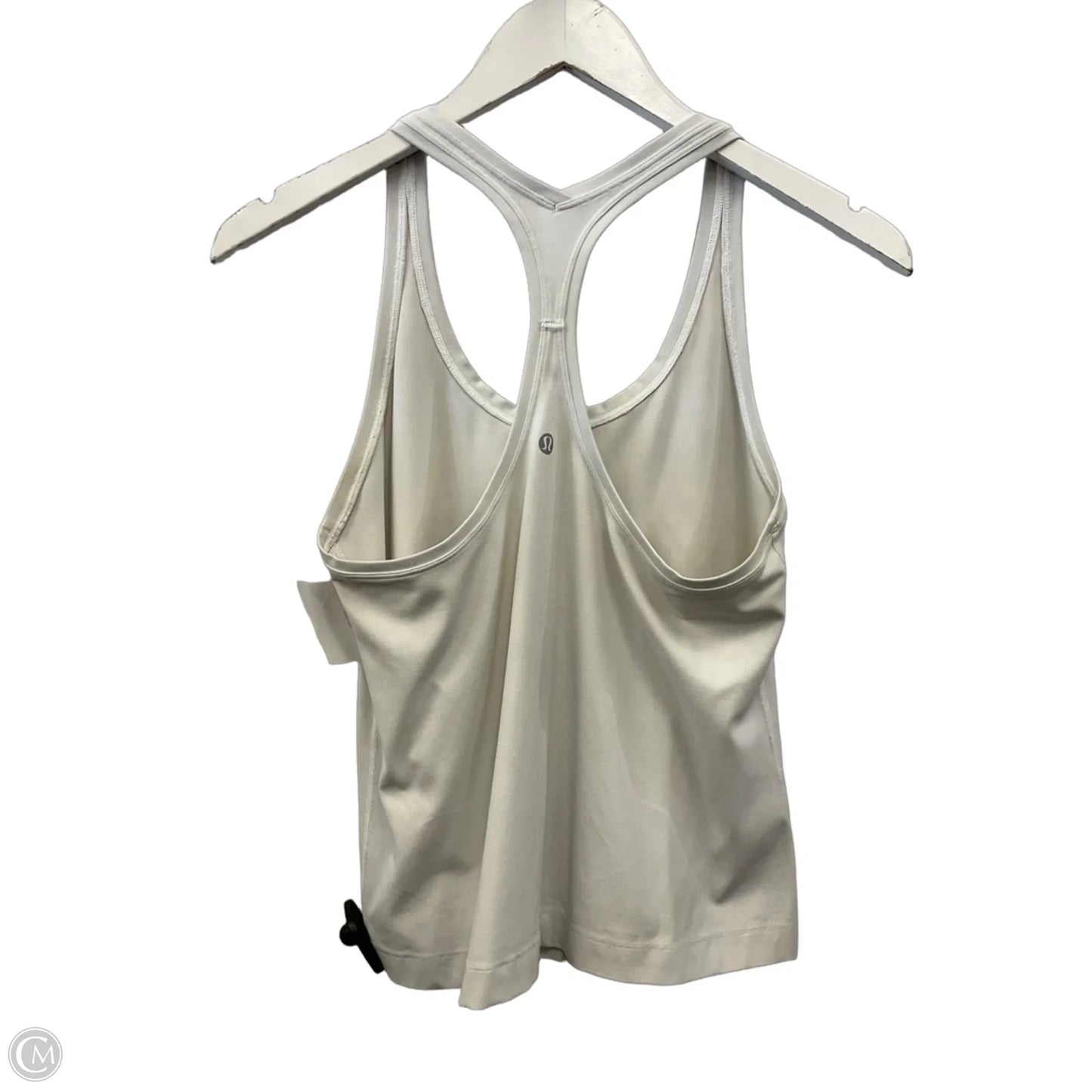 Athletic Tank Top By Lululemon In White, Size: M