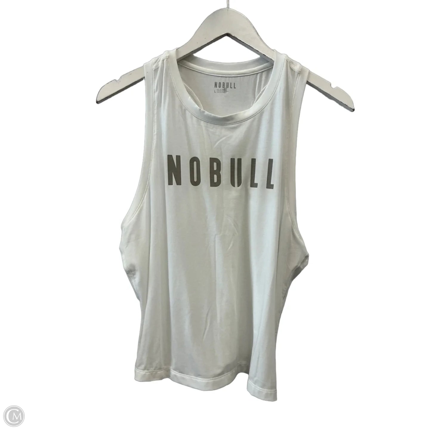 Athletic Tank Top By Nobull In White, Size: L