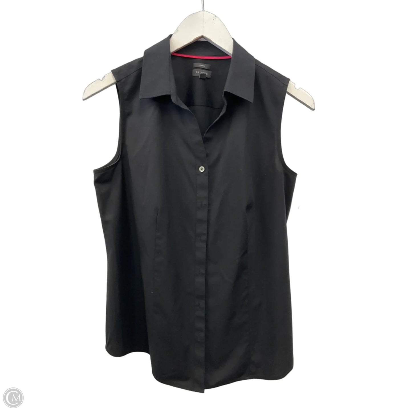 Sleeveless Top By Talbots In Black, Size: S