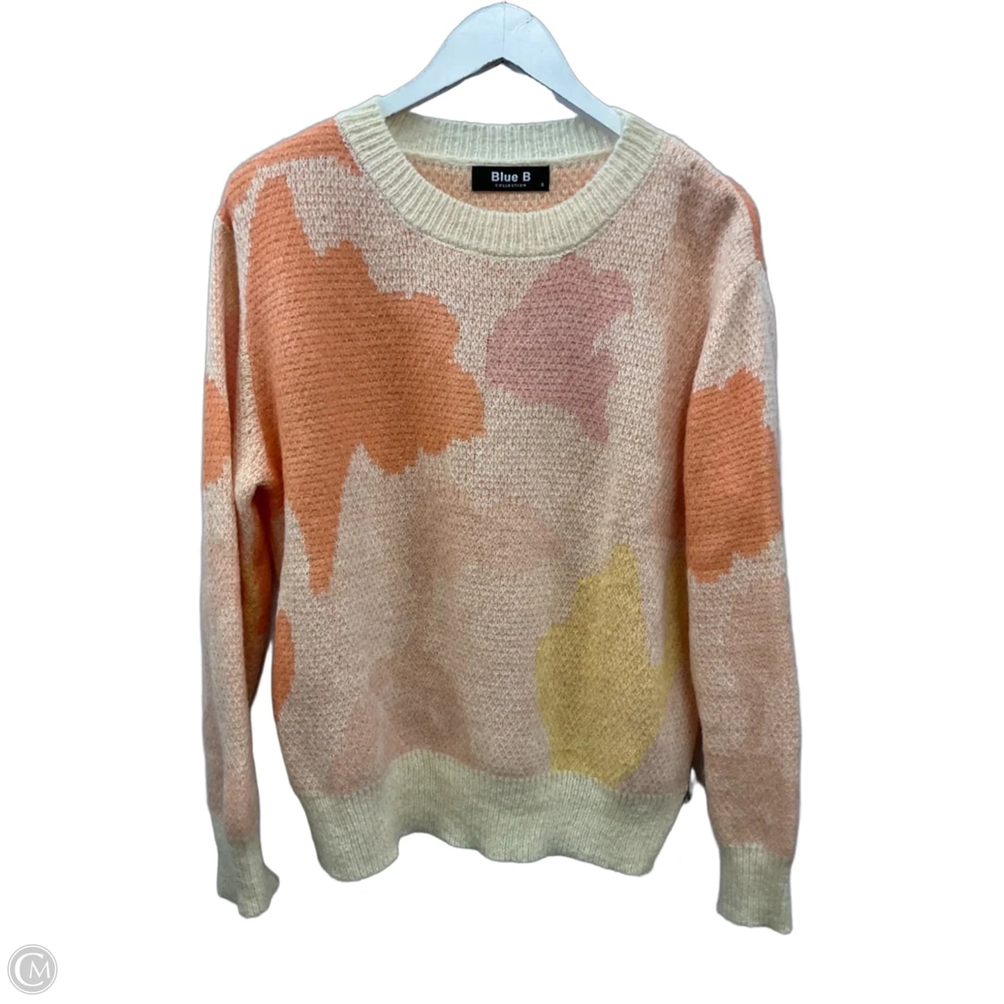 Sweater By Blue B In Orange, Size: S