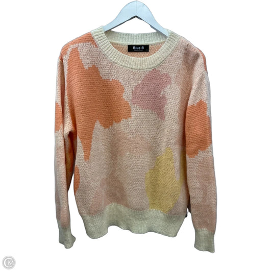 Sweater By Blue B In Orange, Size: S