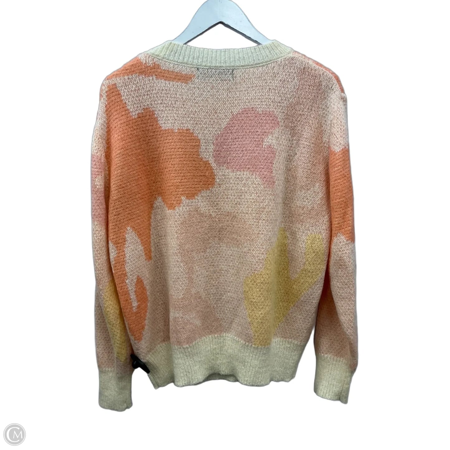 Sweater By Blue B In Orange, Size: S