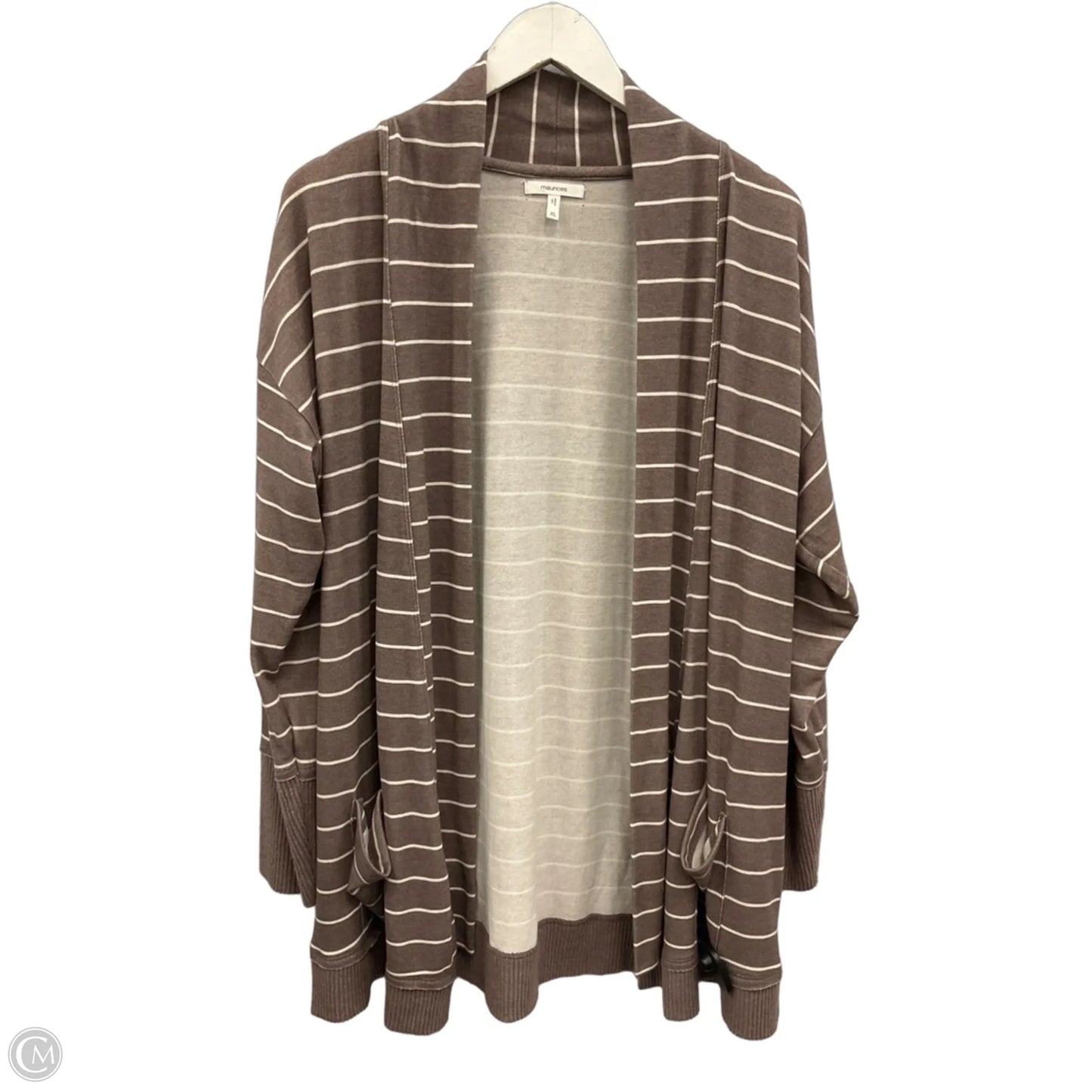 Sweater Cardigan By Maurices In Purple, Size: Xl