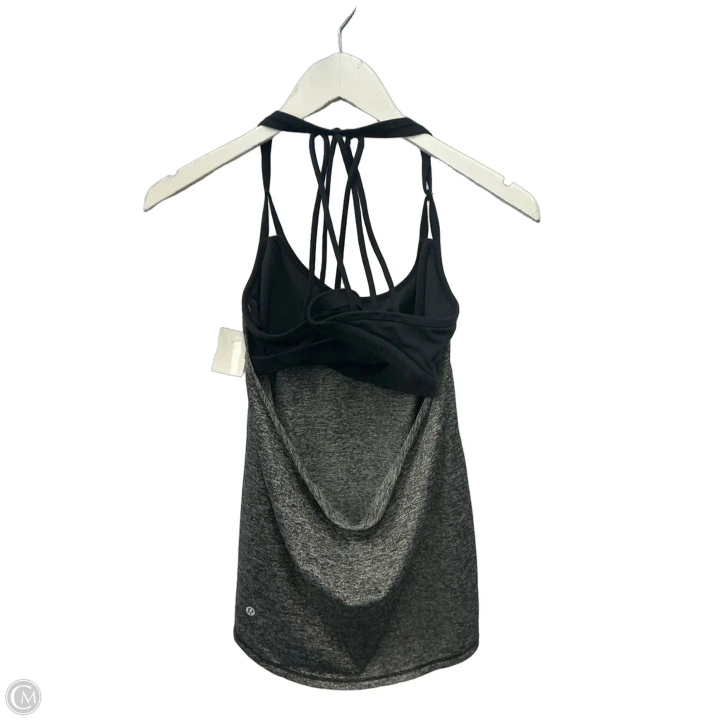 Athletic Tank Top By Lululemon In Grey, Size: L