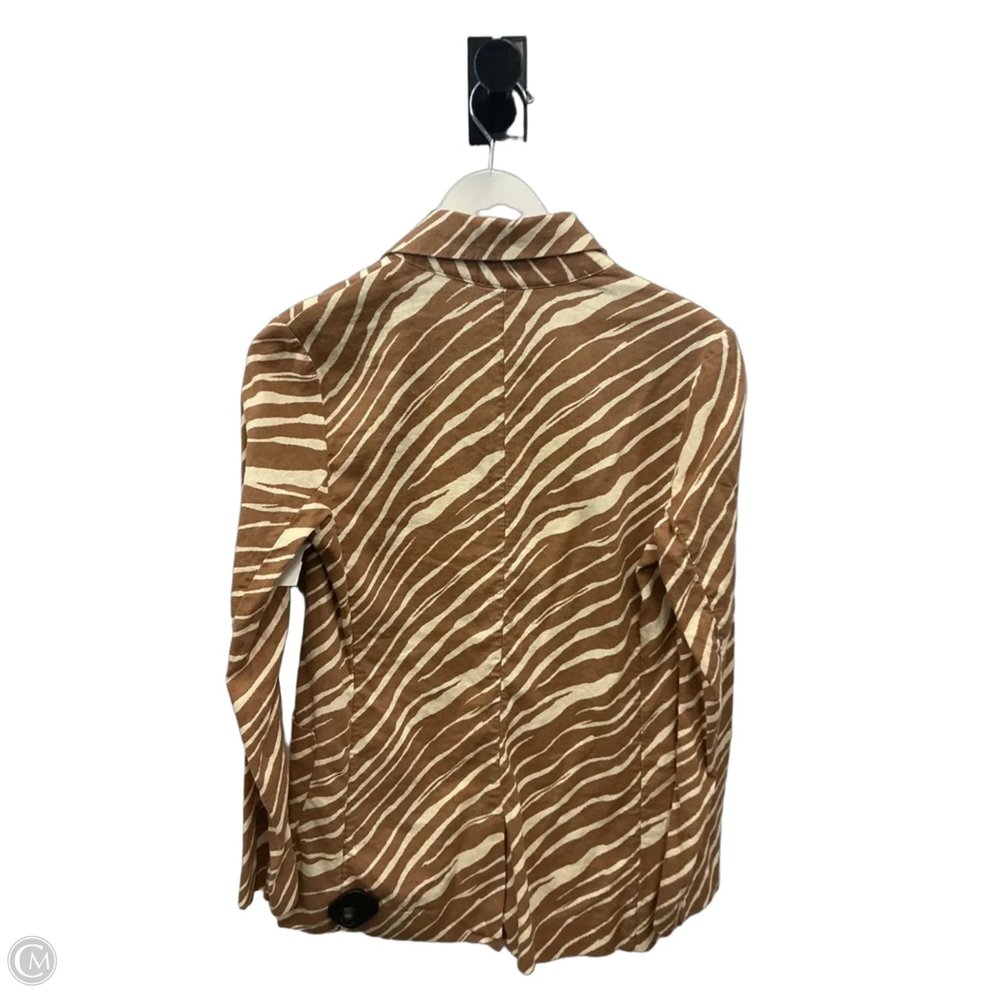 Blazer By A New Day In Brown & Cream, Size: Xs