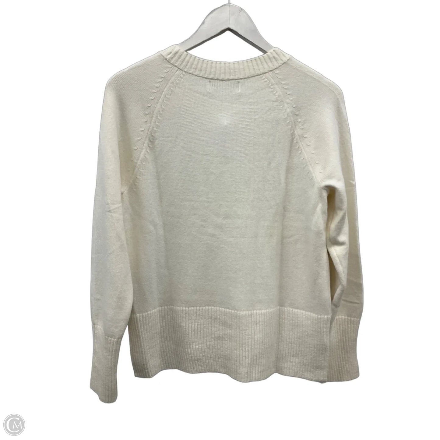 Sweater By Banana Republic In Cream, Size: M