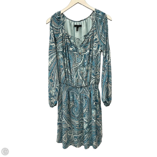 Dress Casual Midi By White House Black Market In Blue, Size: S