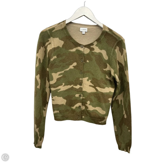Sweater Cardigan By La Hearts In Camouflage Print, Size: M