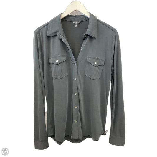 Top Long Sleeve By Lucky Brand In Grey, Size: S