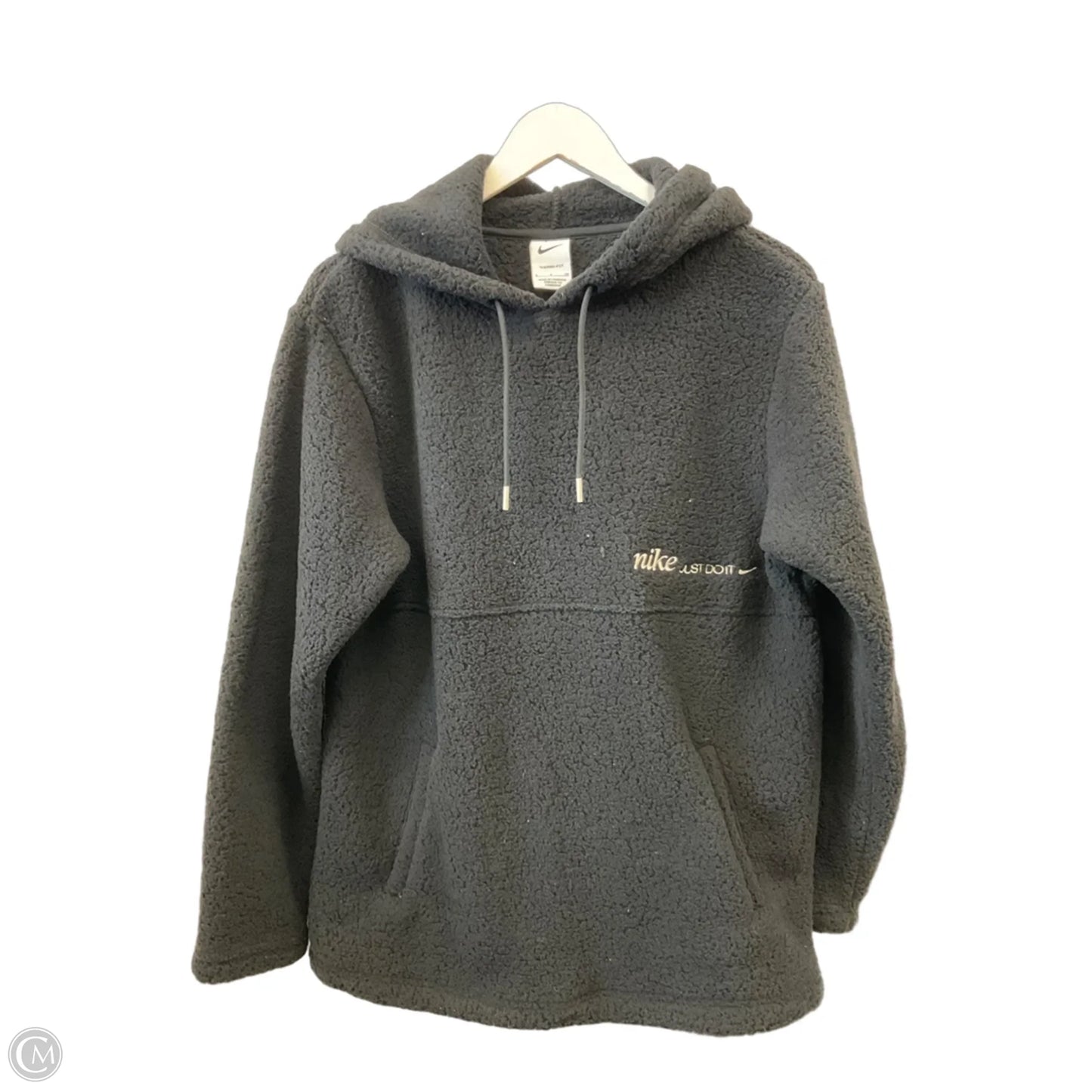 Athletic Sweatshirt Hoodie By Nike Apparel In Black, Size: S