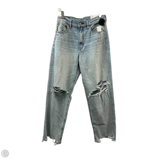 Jeans Boyfriend By American Eagle In Blue Denim, Size: 6