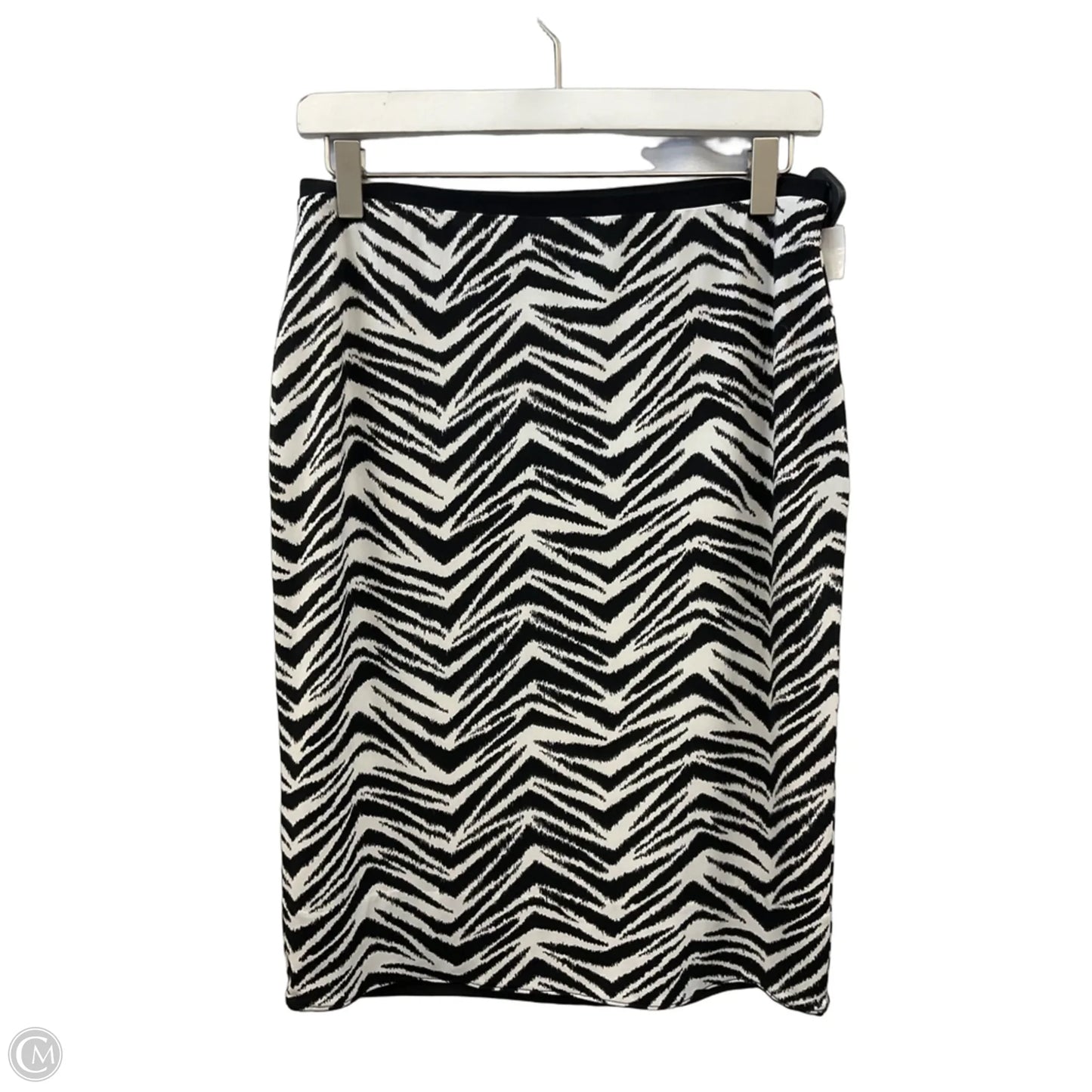 Skirt Midi By White House Black Market In Black & White, Size: 6