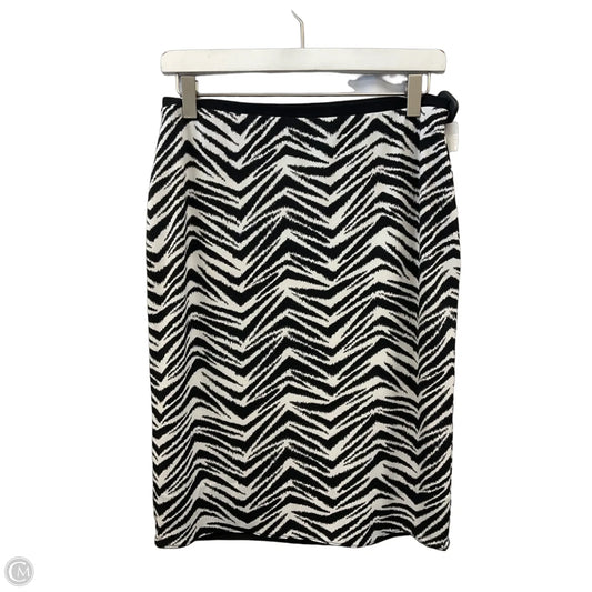 Skirt Midi By White House Black Market In Black & White, Size: 6