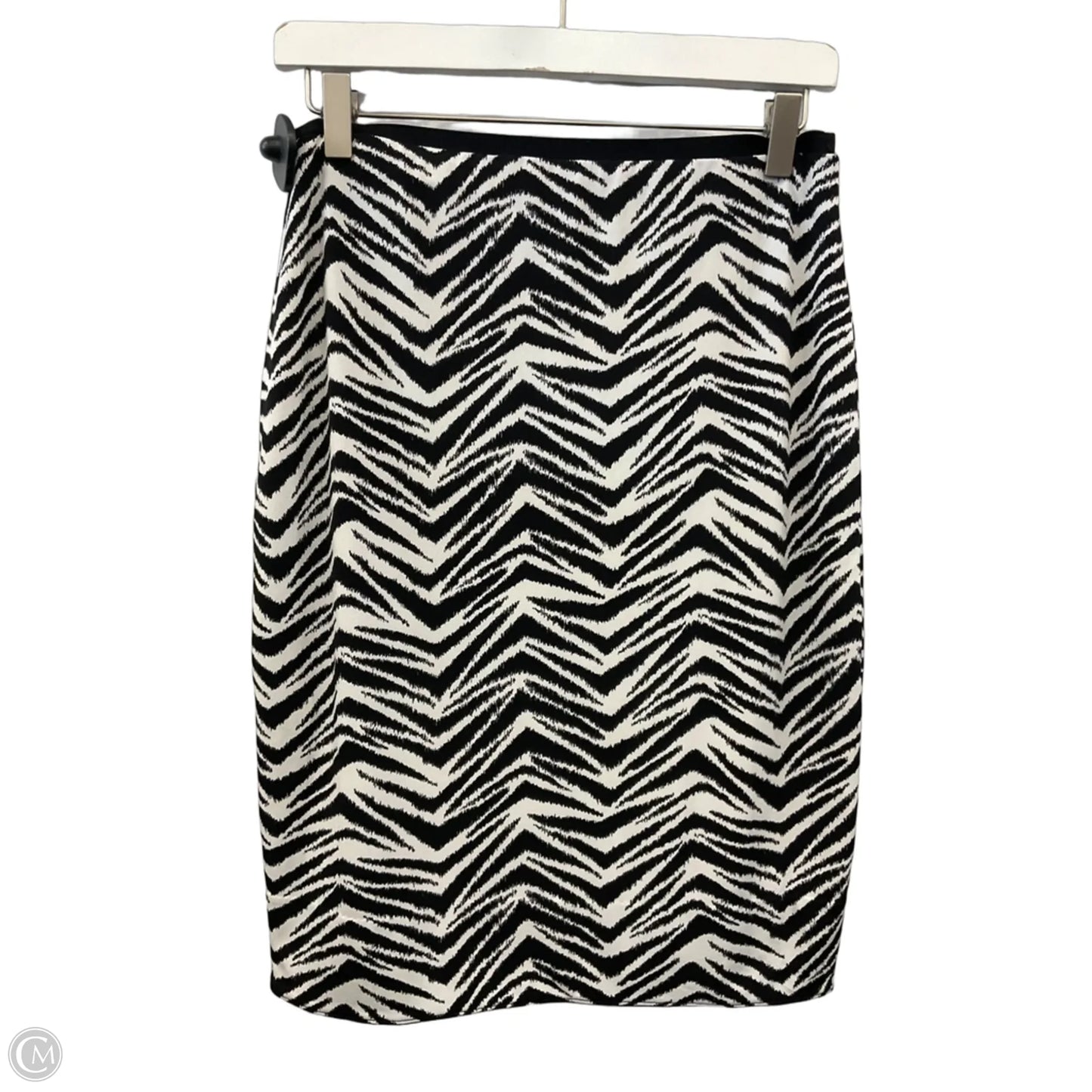 Skirt Midi By White House Black Market In Black & White, Size: 6