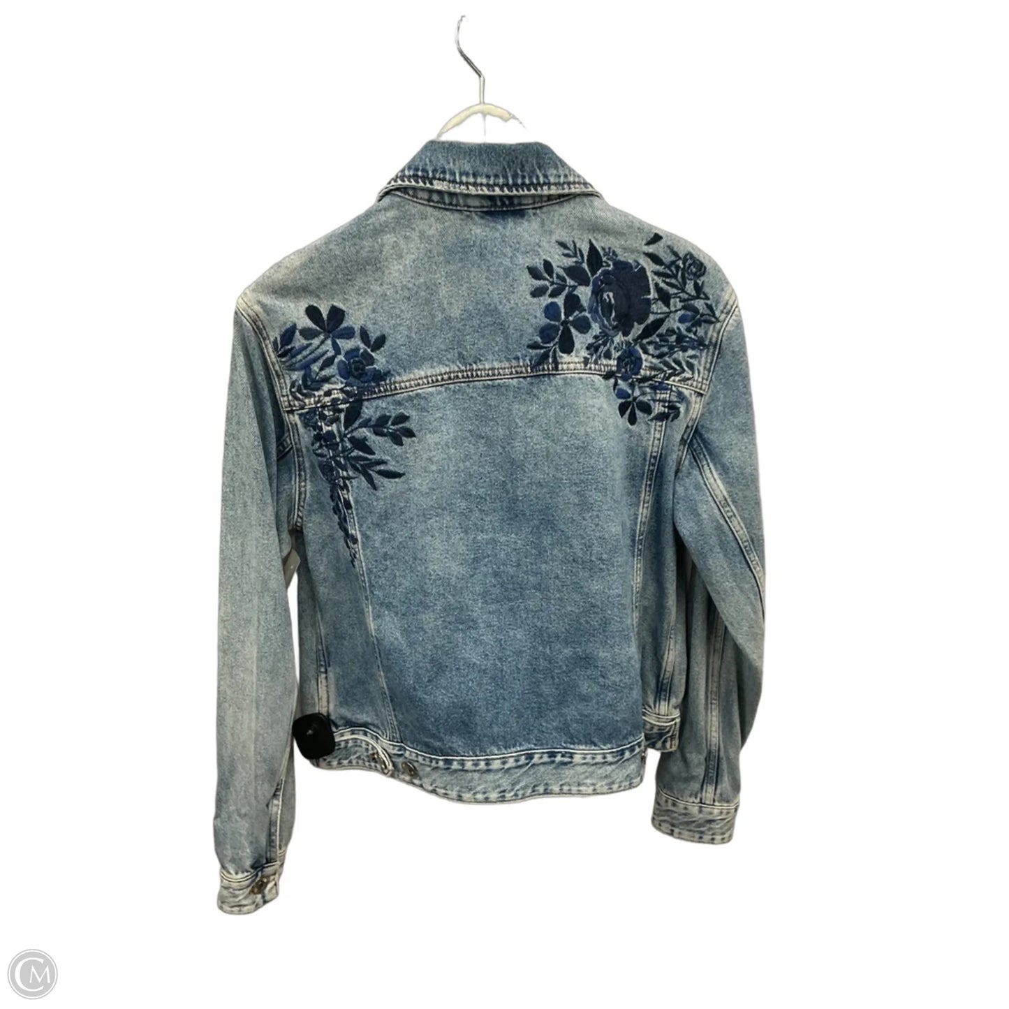 Jacket Denim By Logg In Blue Denim, Size: S