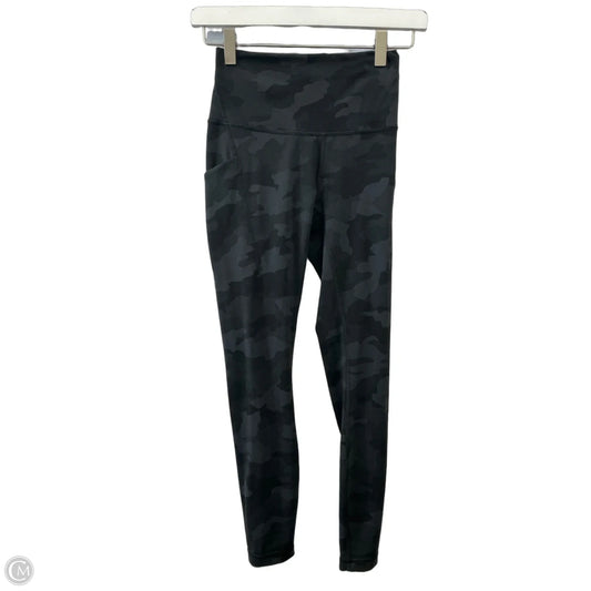 Athletic Leggings By Lululemon In Camouflage Print, Size: S
