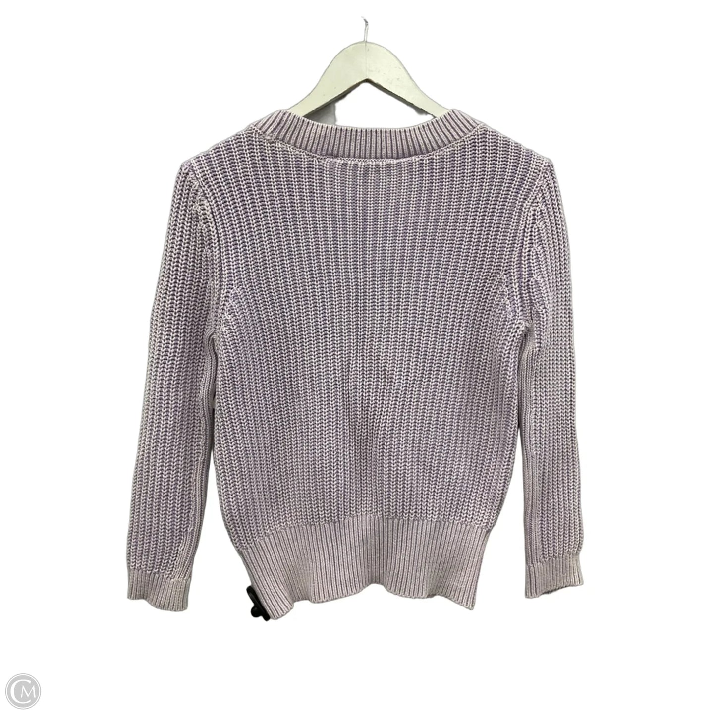 Sweater Cardigan By White House Black Market In Purple, Size: S