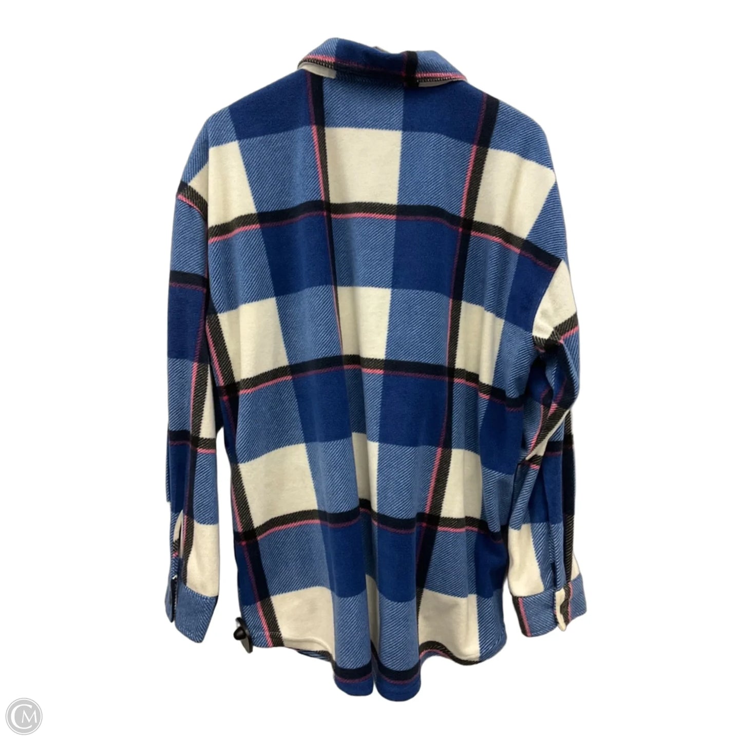 Jacket Shirt By Maurices In Blue, Size: Xl