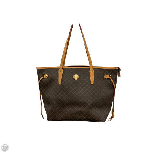 Tote Leather By Clothes Mentor, Size: Large