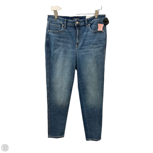 Jeans Skinny By Chicos In Blue Denim, Size: 12