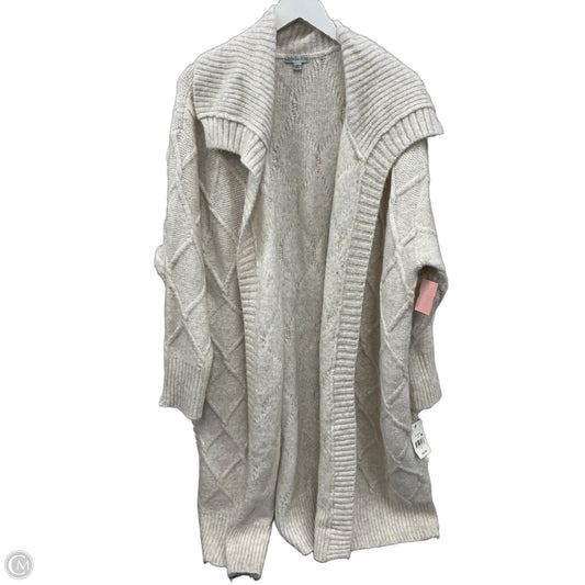Sweater Cardigan By Ophelia Roe In Cream, Size: 1x