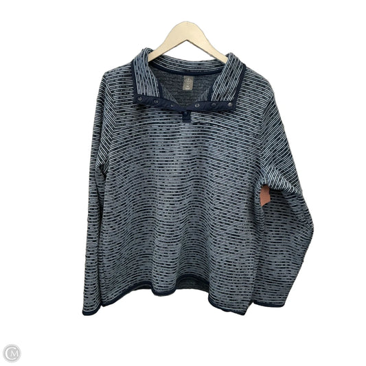Sweatshirt Collar By St Johns Bay In Blue, Size: Xxl