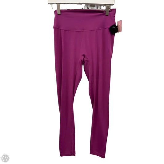 Athletic Leggings By Paragon In Purple, Size: Xl