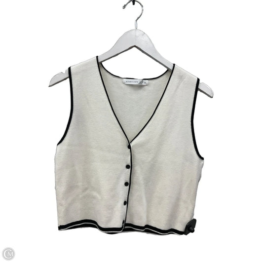 Top Sleeveless By Altard State In Black & White, Size: M