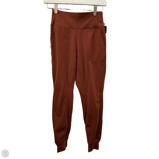 Athletic Pants By Senita In Orange, Size: Xs