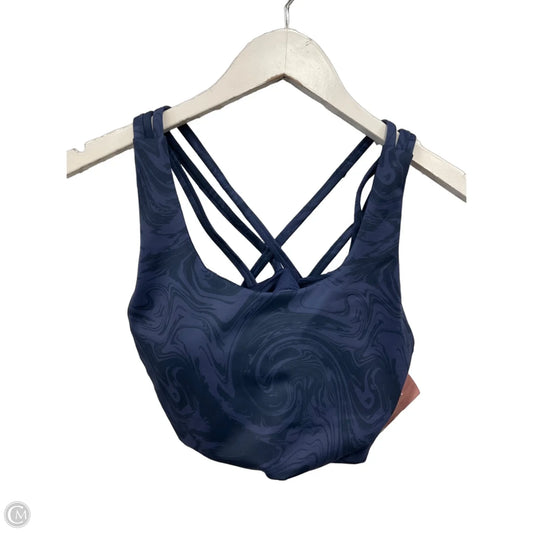 Athletic Bra By Senita In Blue, Size: S
