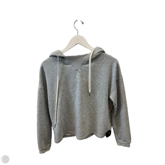 Sweatshirt Hoodie By Clothes Mentor In Grey, Size: Xs