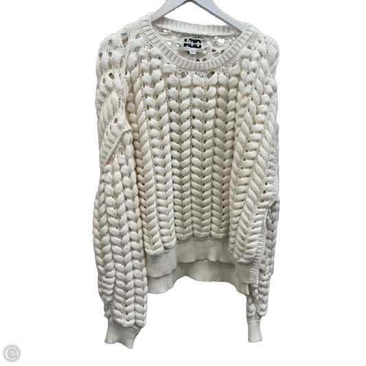 Sweater By Kahlana In Cream, Size: Xl