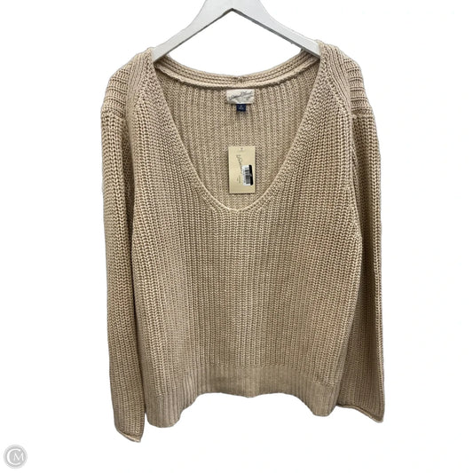 Sweater By Universal Thread In Tan, Size: Xl