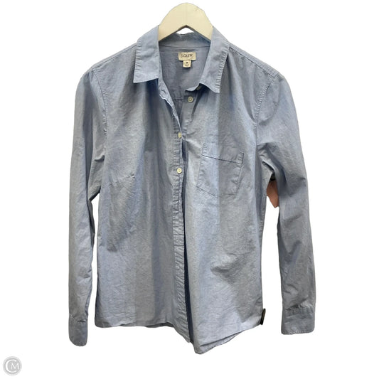 Top Long Sleeve By J. Crew In Blue, Size: M