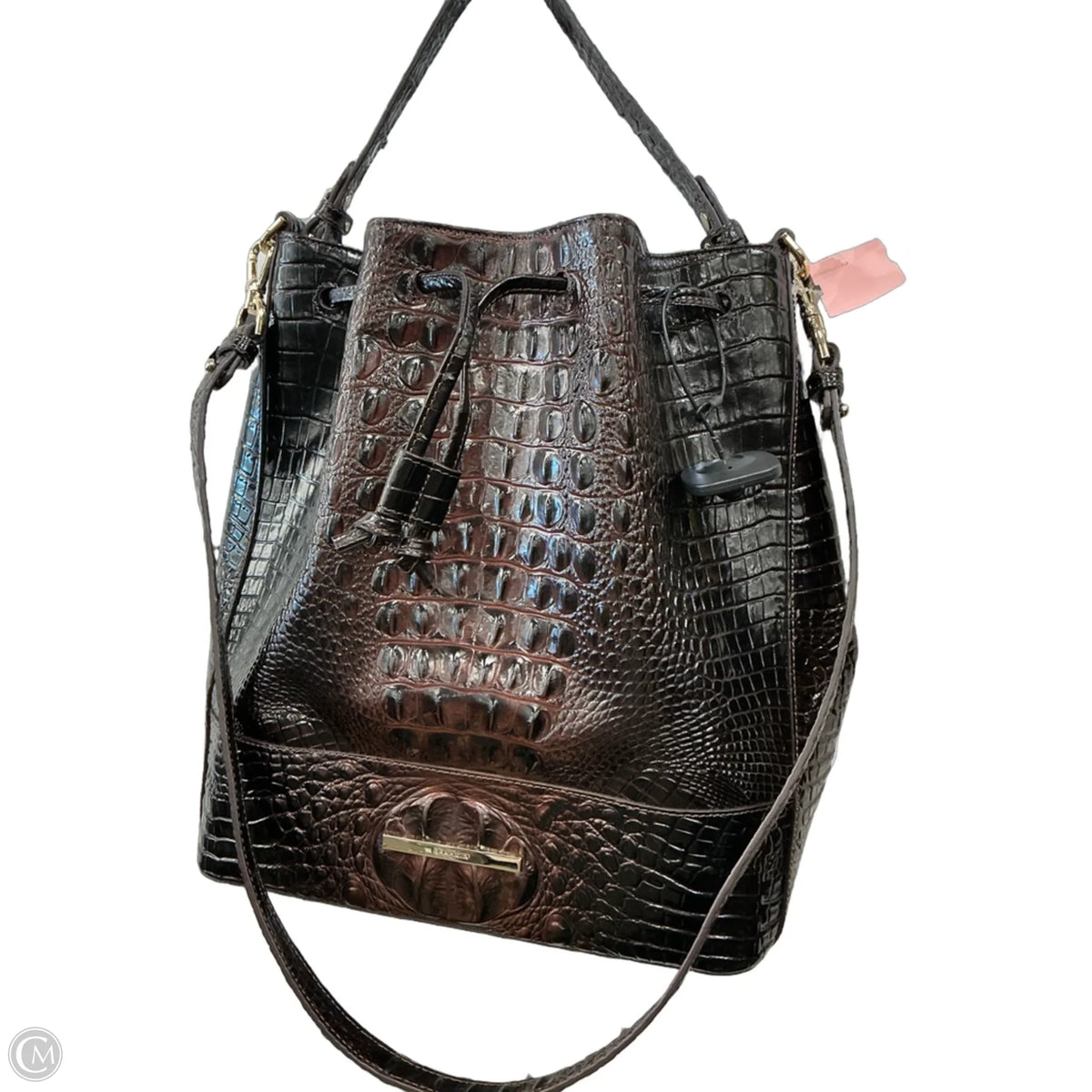 Handbag Designer By Brahmin, Size: Large