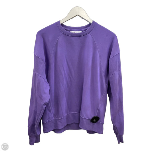 Top Long Sleeve By Dsg Outerwear In Purple, Size: S