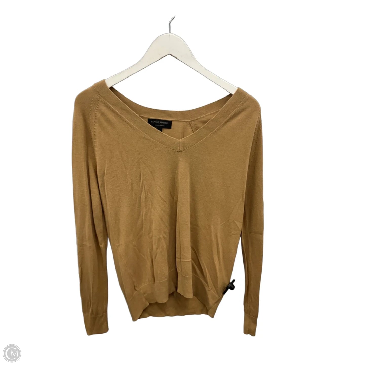 Sweater By Banana Republic In Tan, Size: M