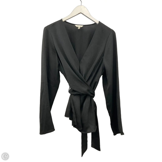 Top Long Sleeve By Max Studio In Black, Size: Xl
