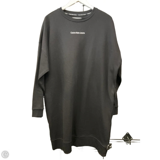 Dress Party Short By Calvin Klein In Black, Size: Xl